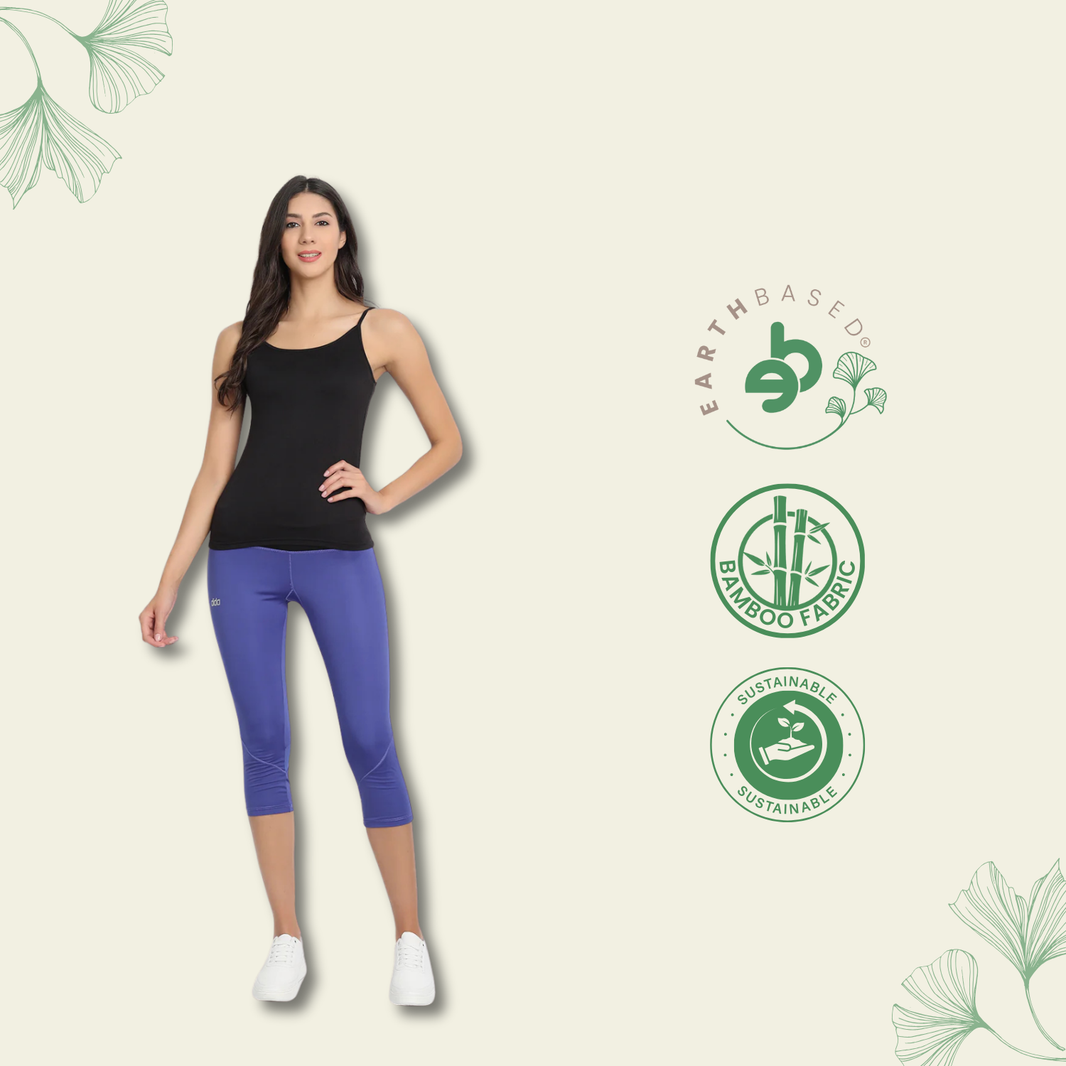 Bamboo Fabric Camisole – Soft, Breathable, Eco-Friendly, and Stylish for All-Day Comfort and Elegance | Black
