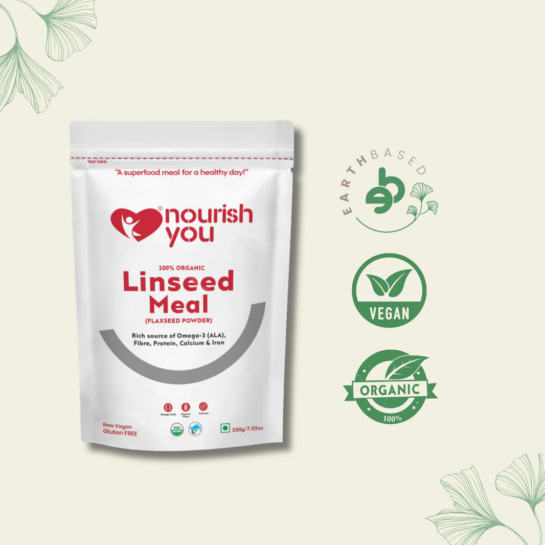 Nourish You LINSEED MEAL 200G | Pack of 3