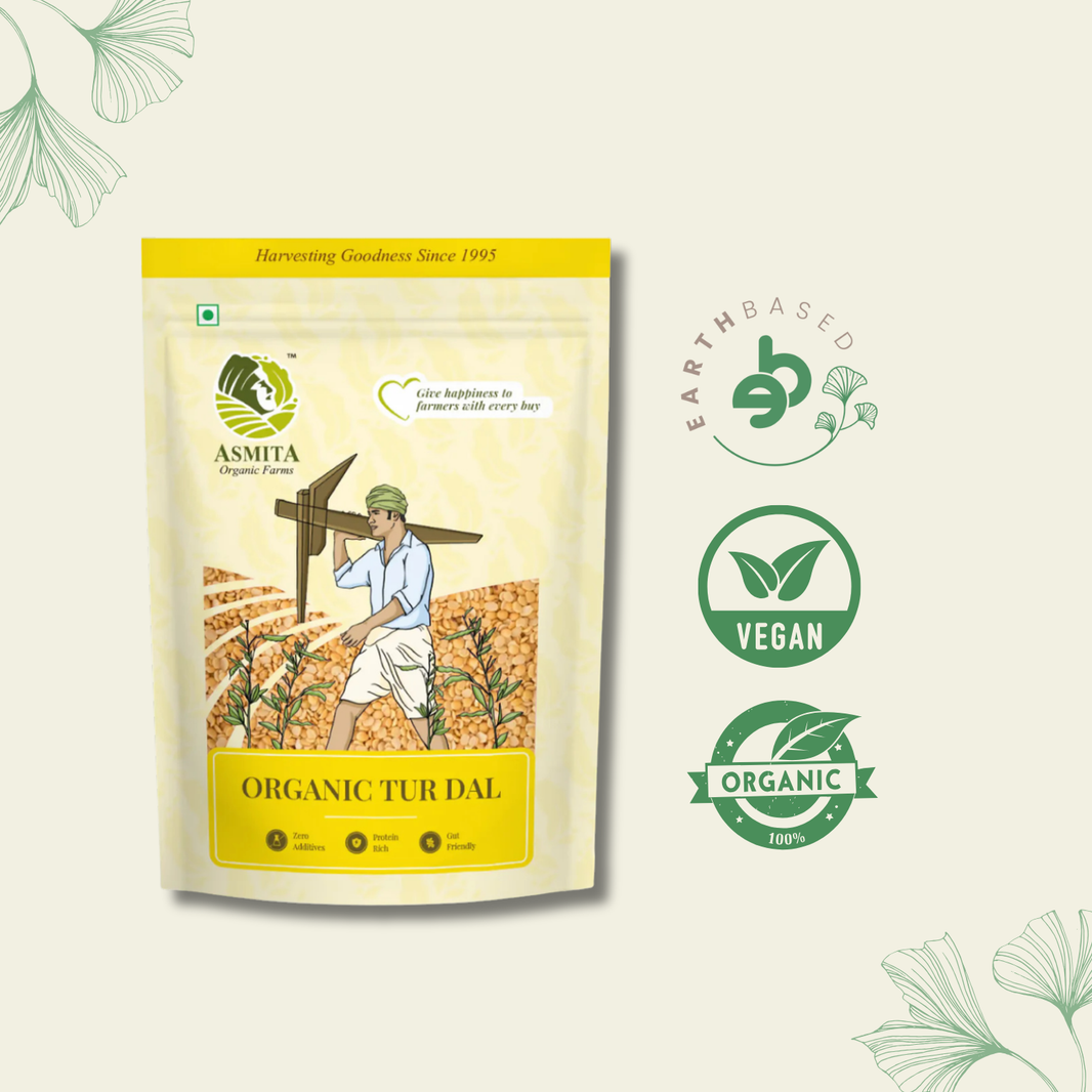 Organic Channa Dal | Bengal Gram Dal - 500 gm | Pack of 3