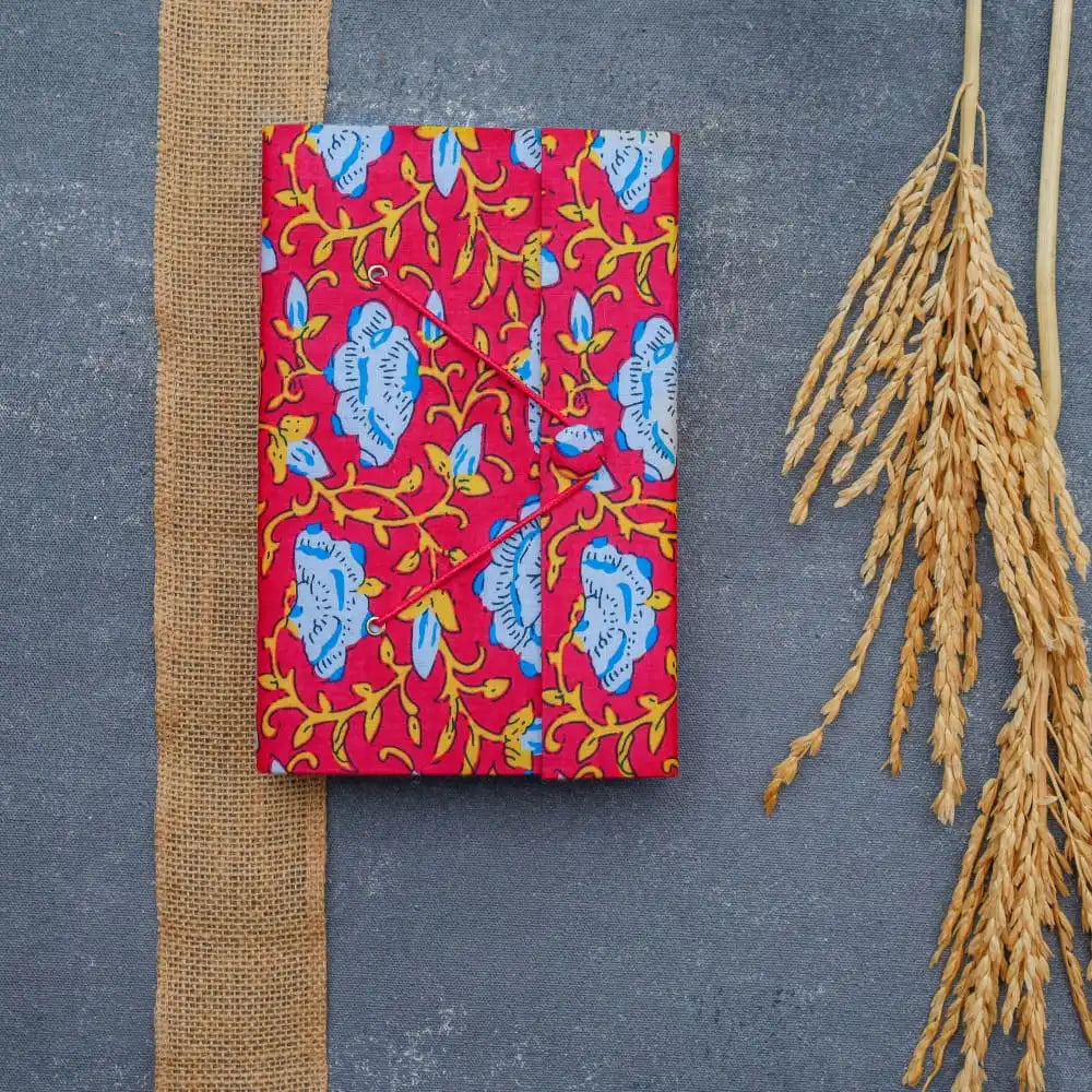Recycled Paper Vintage Journal (Pink) - Jumbo | ONEarth