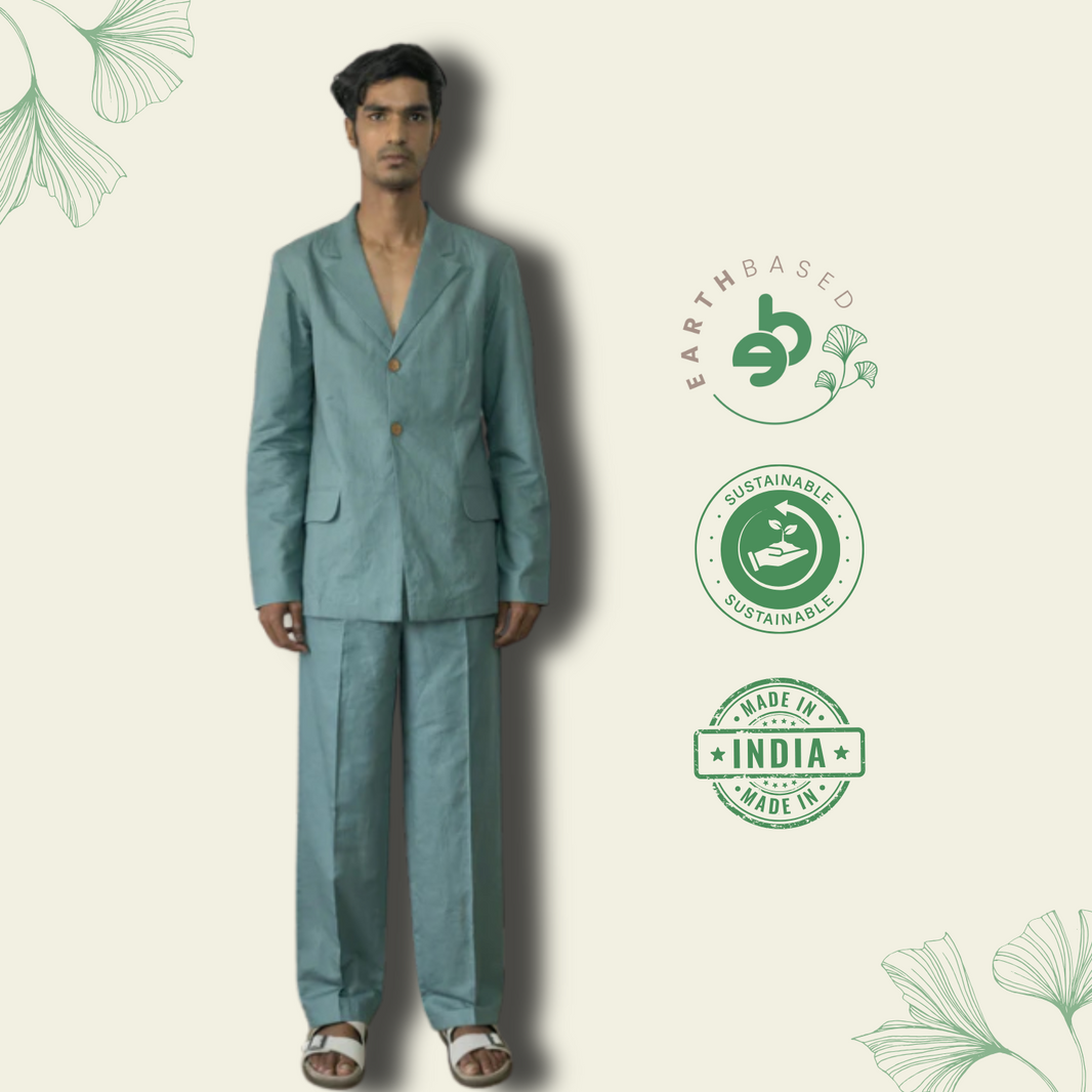 SINGLE-BREASTED TAILORED BLAZER