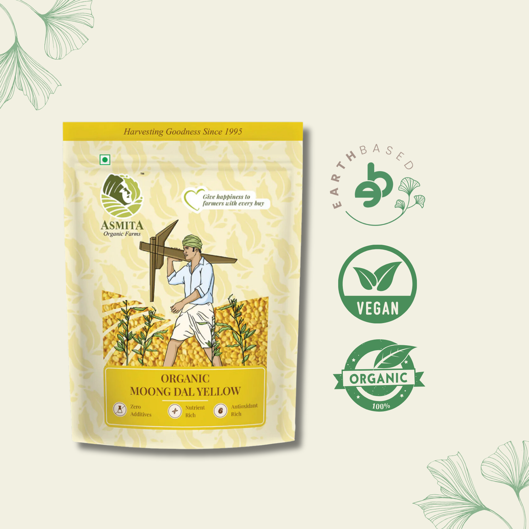 Organic Moong Dal-Yellow - 1 kg