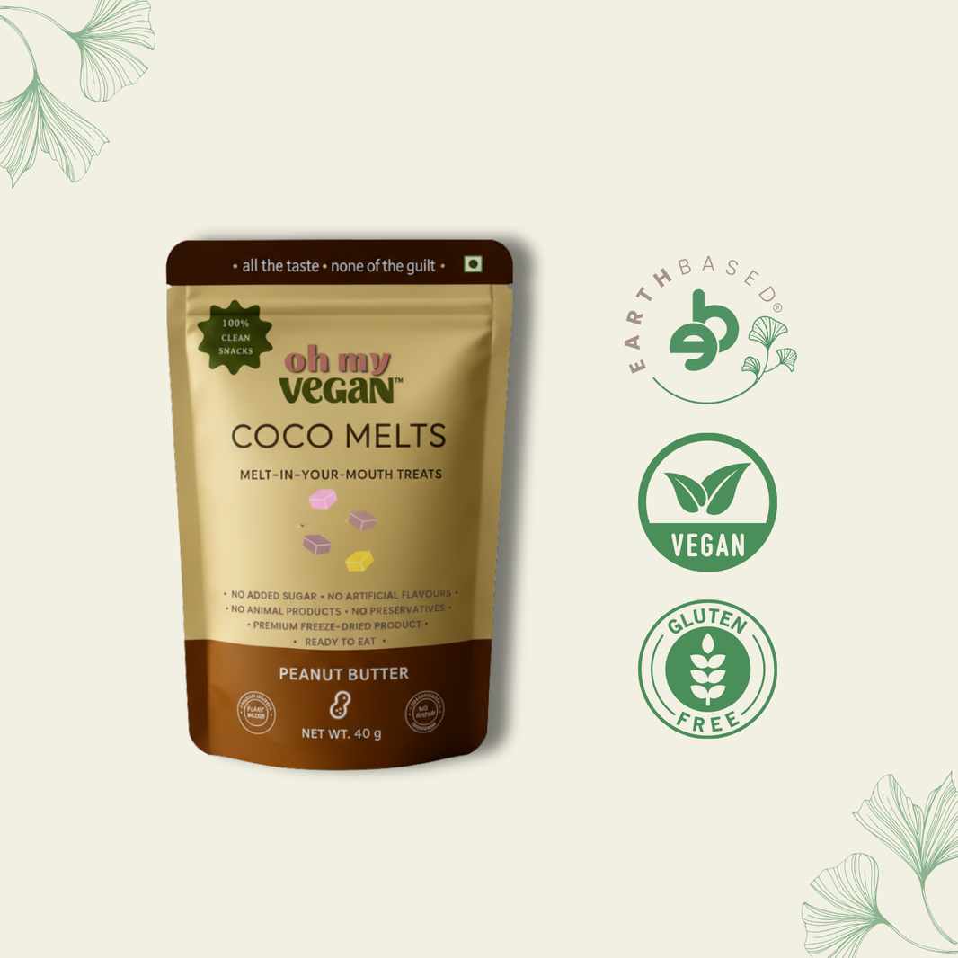 Oh My Vegan | Peanut Butter Coco Melts
