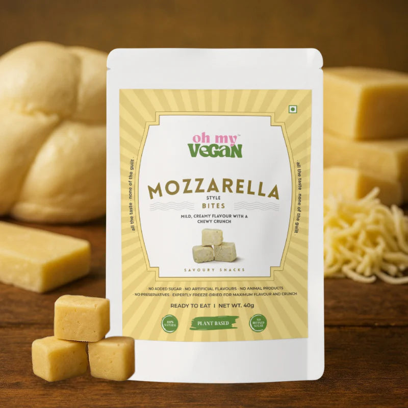 Oh My Vegan | Mozzarella Style Crunchy Bites