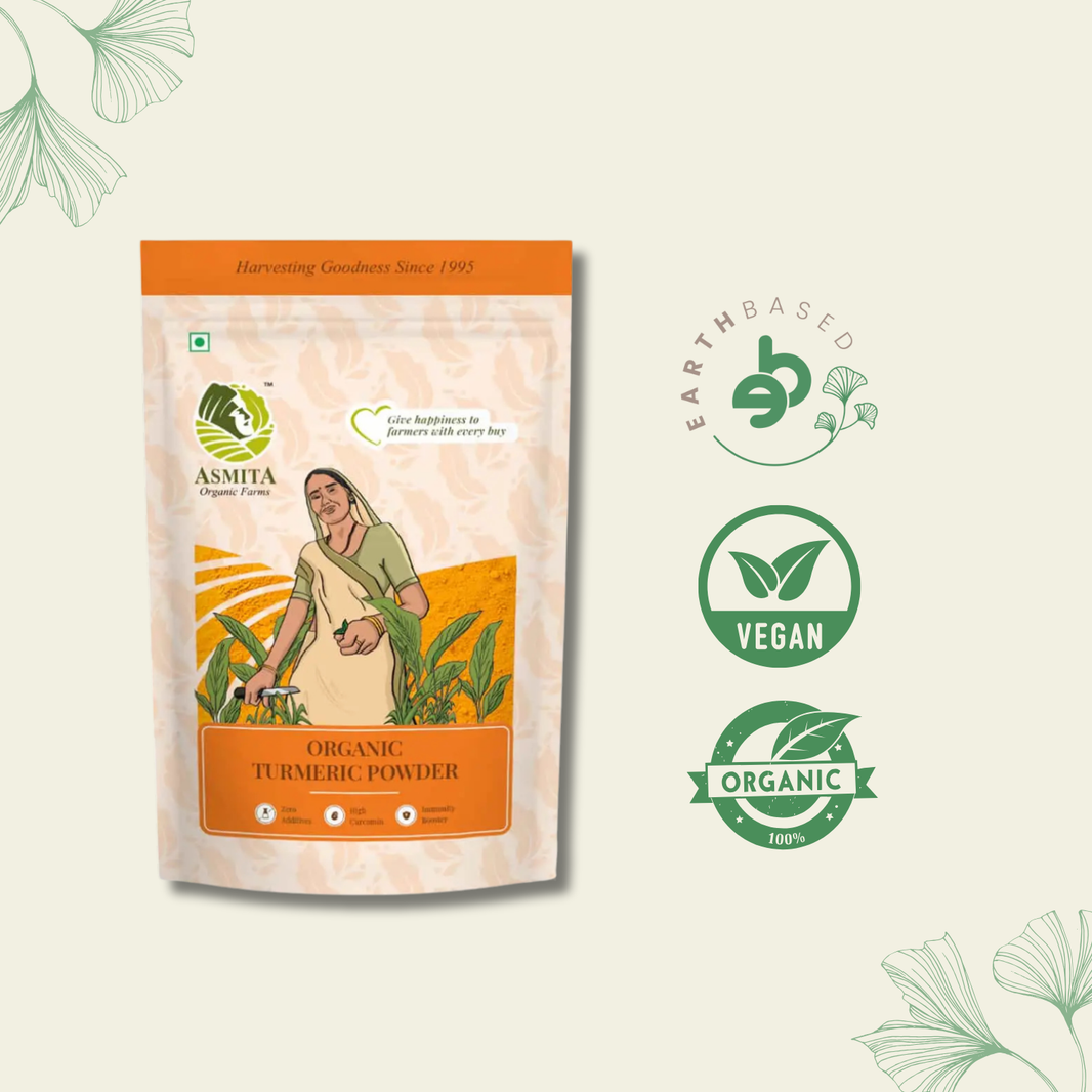 Organic Turmeric Powder | Haldi - 100g | Pack of 2