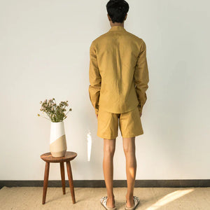 ASYMMETRIC PLACKET SHIRT | Anushe Pirani | earthbased.in | Best Sustainable Clothing | 03