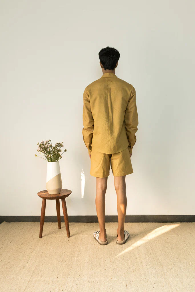 ASYMMETRIC PLACKET SHIRT | Anushe Pirani | earthbased.in | Best Sustainable Clothing | 03