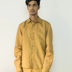 ASYMMETRIC PLACKET SHIRT | Anushe Pirani | earthbased.in | Best Sustainable Clothing | 05