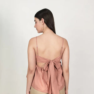 Best Vegan Clothing | The Back Bow Top |  Anushe Pirani | earthbased.in | 04