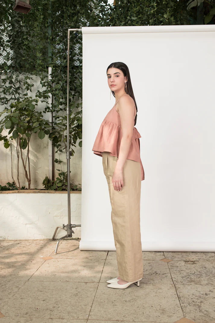 Best Vegan Clothing | The Back Bow Top |  Anushe Pirani | earthbased.in | 05