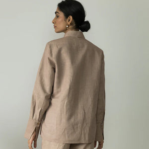 CINCHED WAIST SHIRT | Anushe Pirani | Best Sustainable Clothing for Women | 02