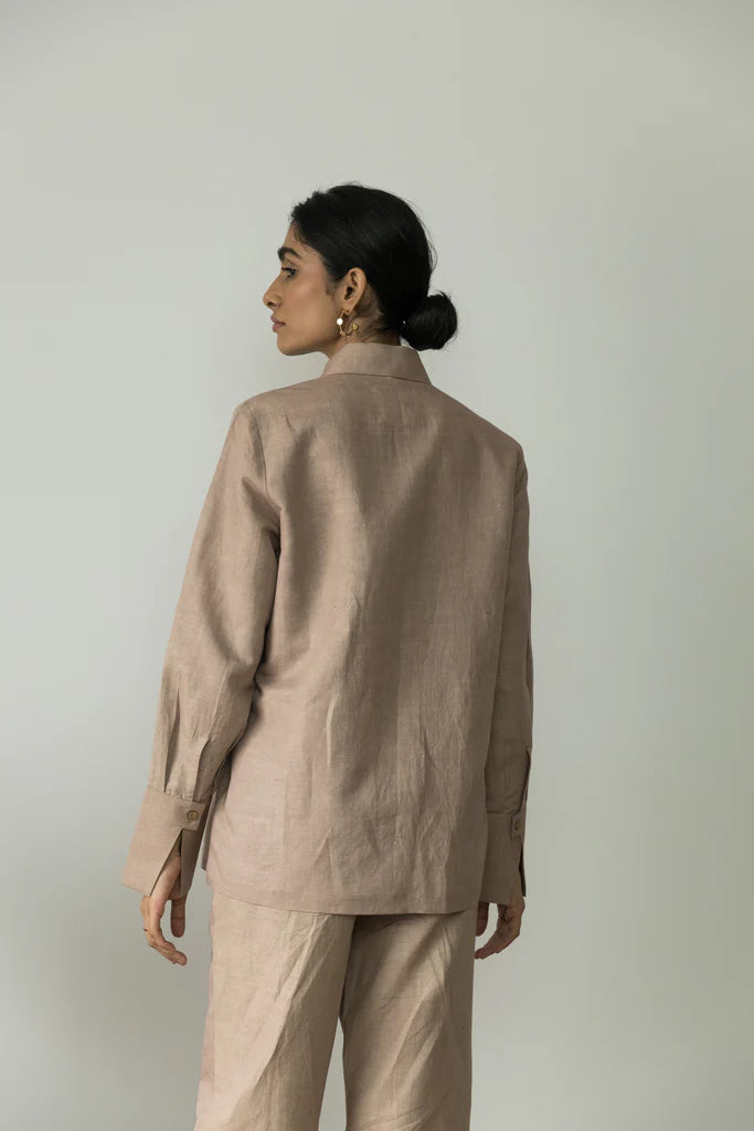 CINCHED WAIST SHIRT | Anushe Pirani | Best Sustainable Clothing for Women | 02