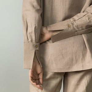 CINCHED WAIST SHIRT | Anushe Pirani | Best Sustainable Clothing for Women | 03