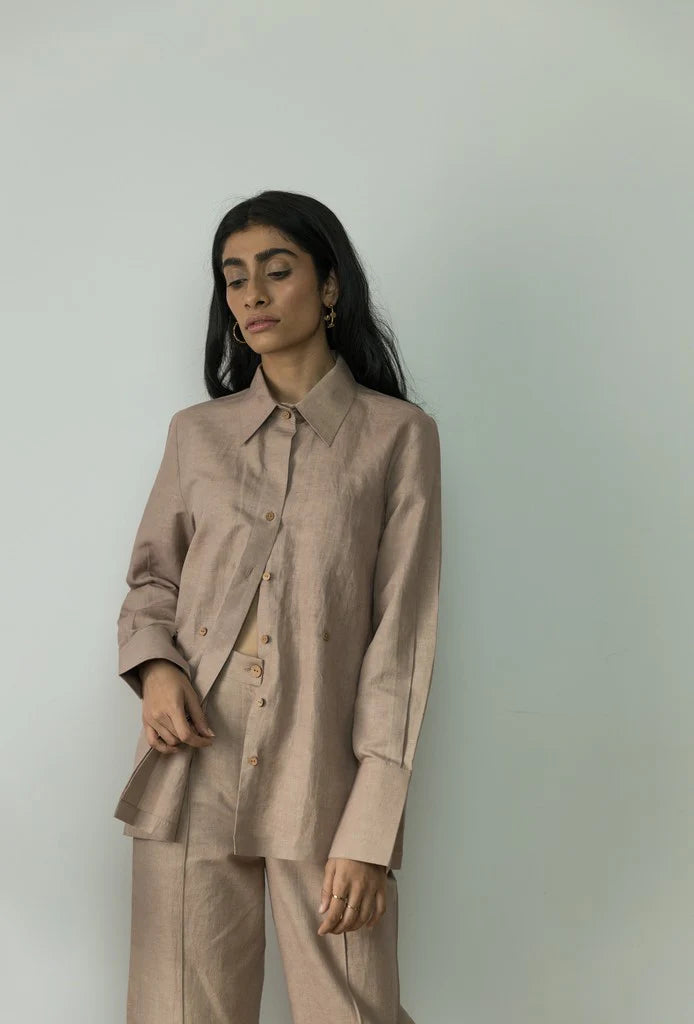 CINCHED WAIST SHIRT | Anushe Pirani | Best Sustainable Clothing for Women | 04