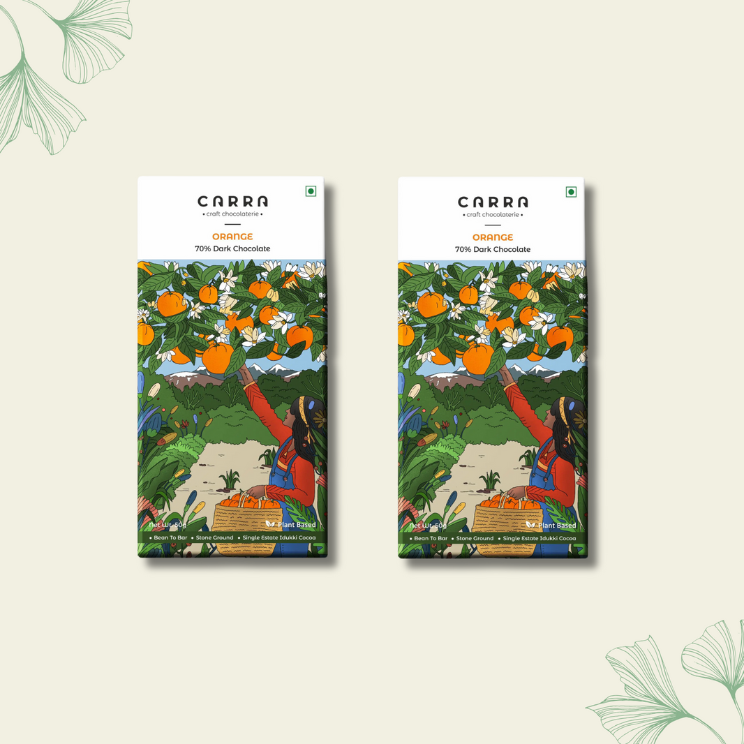 CARRA Orange in 70% Dark Chocolate 50G