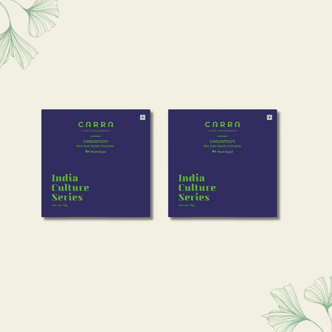 CARRA Cardamom in 55% Dark Chocolate 15G