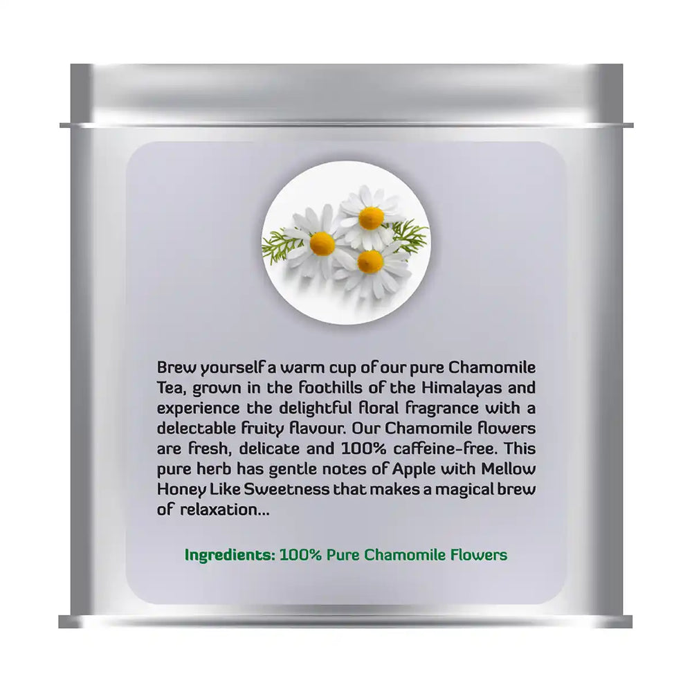 ChamomileTea3-Chamomile Tea - 50 GMS by The Tea Shore-earthbased
