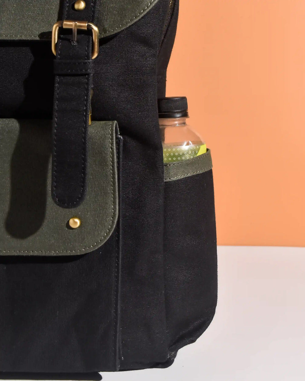 Dugong Backpack- Royal Blue & Charcoal Black | Clan Earth | earthbased.in | 02