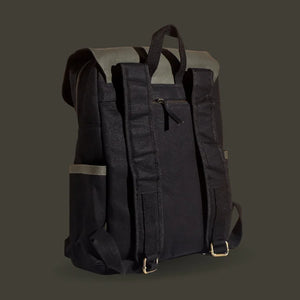 Dugong Backpack- Royal Blue & Charcoal Black | Clan Earth | earthbased.in | 05