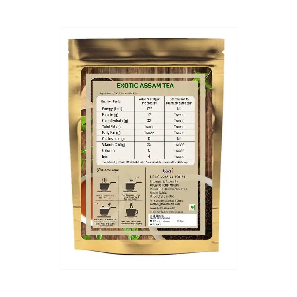 ExoticAssamTea2 - Exotic Assam Tea - 500 Grams by The Tea Shore - earthbased