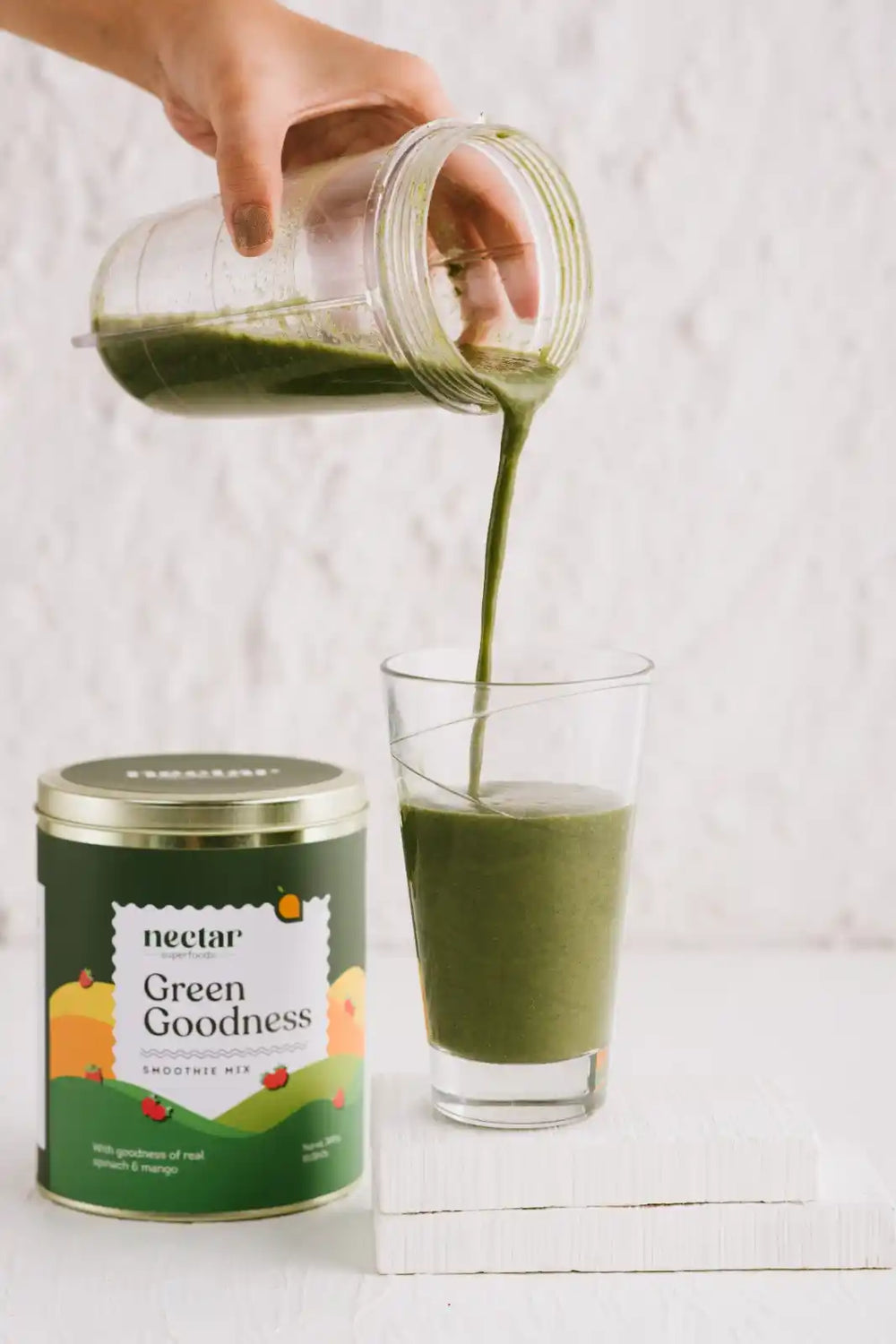 FREEZE DRIED GREEN GOODNESS SMOOTHIE MIX_earthbased_114
