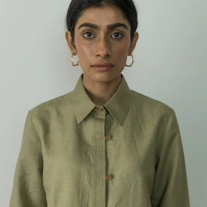 FRONT SLIT SHIRT | Anushe Pirani | Best Vegan Apparel for Women | 04