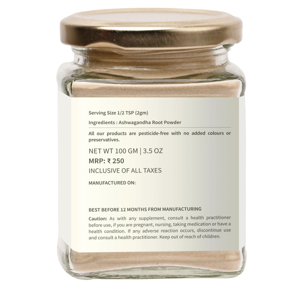 Ecotyl | Organic Ashwagandha Powder