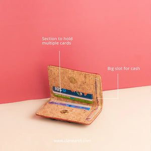 Ibis Cork Wallet | Clan Earth | earthbased.in | 04