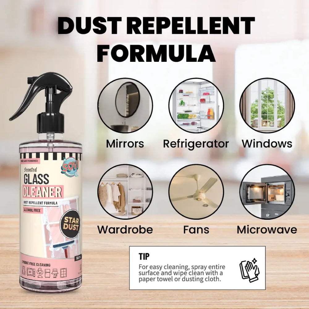 BESTSELLER CLEANING KIT - FLOOR CLEANER, SOVI® DISHWASH LIQUID, TYDIBOWL® TOILET CLEANER, GLASS CLEANER GUIDELINE - 5