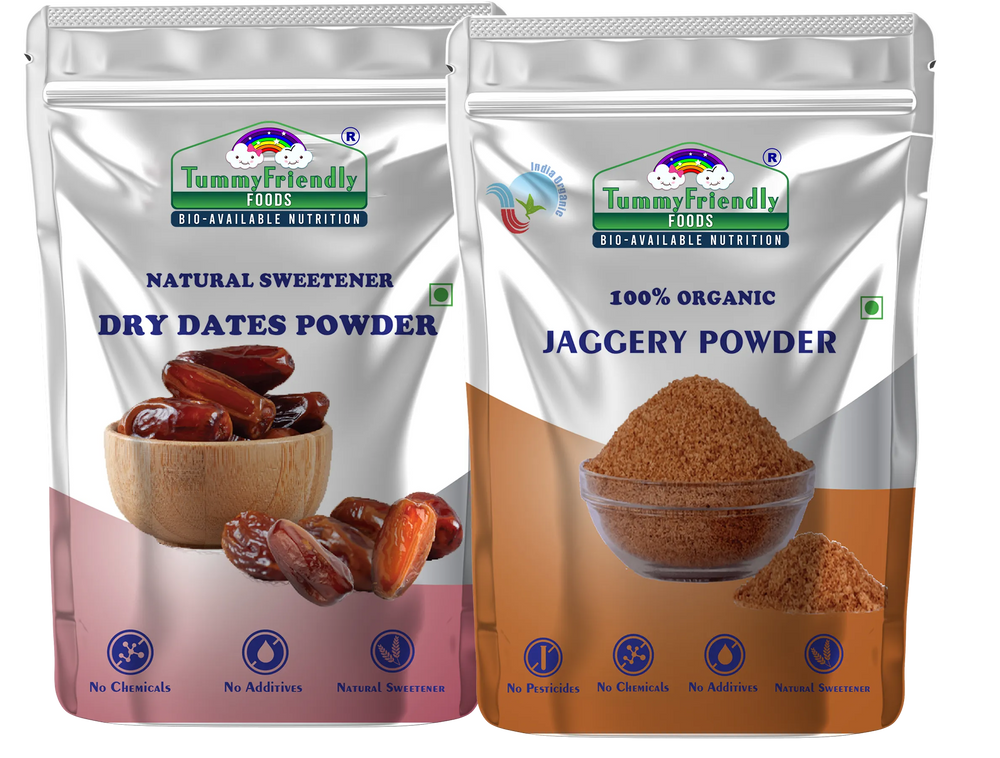Natural _Sweeteners _Premium_ Dates_, Organic _Jaggery_ Powder