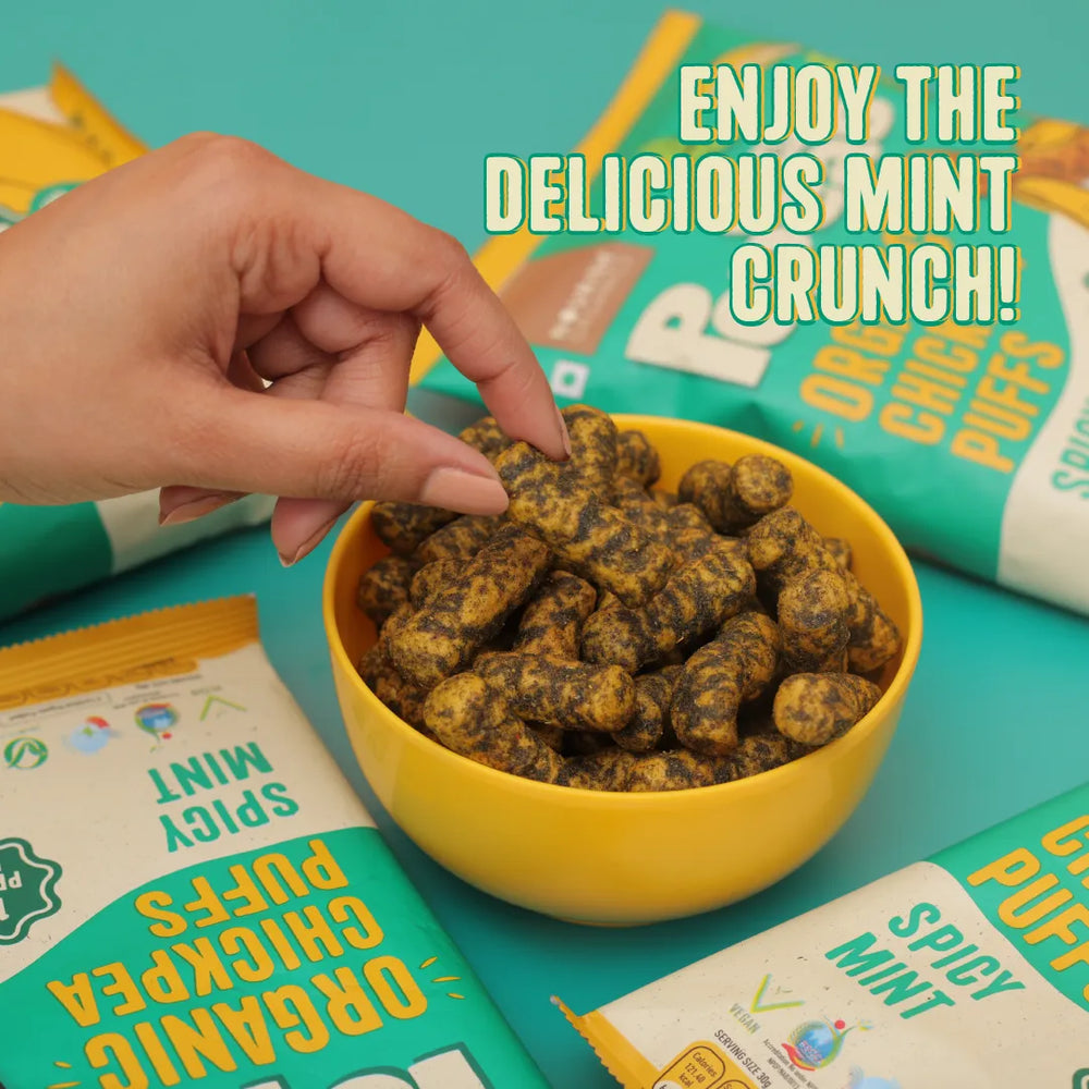 Nourish Organics Chickpea Puffs | SPICY MINT _earthbased_114
