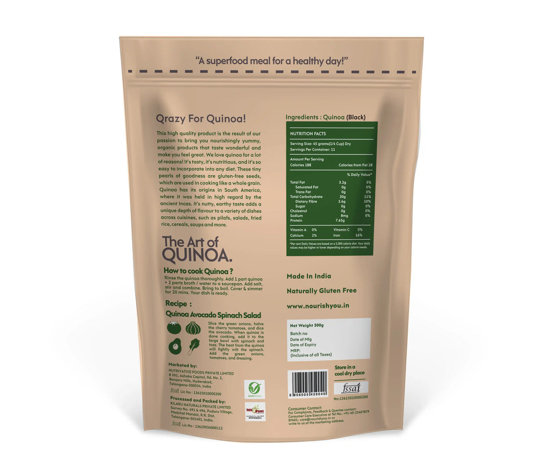 Nourish You ORGANIC BLACK QUINOA 500G_earthbased_002