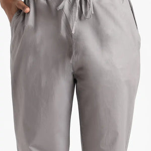 Organic Cotton & Natural Dyed Apparel-Earthbased.in_ Womens Iron Grey Color Slim Fit Pants_07