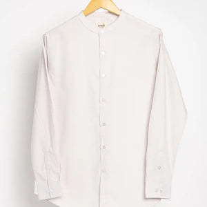 Organic Cotton & Naturally Dyed Apparel-Earthbased.in_Organic Cotton & Naturally Dyed Mens Round Neck Ash Grey Shirt_07