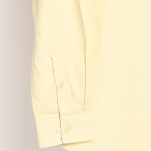 Organic Cotton & Naturally Dyed Apparel-Earthbased.in_ Mens Round Neck Lemon Yellow Shirt_09
