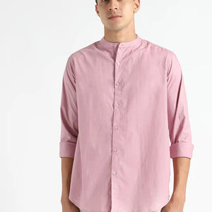 Organic Cotton & Naturally Dyed Apparel-Earthbased.in_ Mens Round Neck Purple Haze Shirt_01