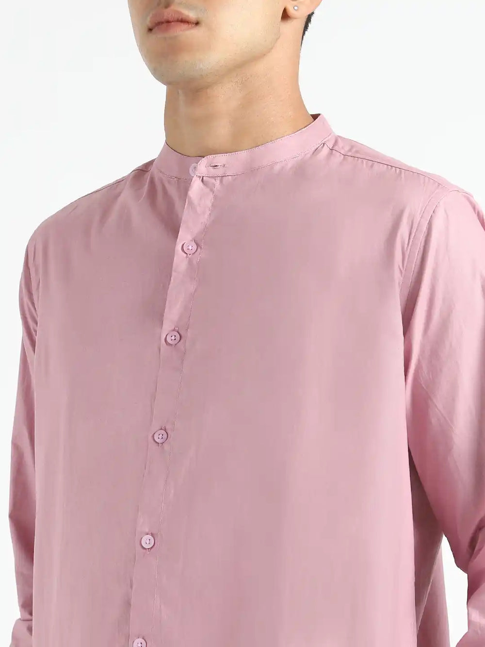 Organic Cotton & Naturally Dyed Apparel-Earthbased.in_ Mens Round Neck Purple Haze Shirt_03
