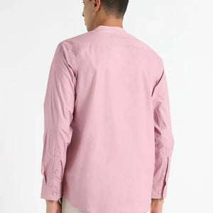 Organic Cotton & Naturally Dyed Apparel-Earthbased.in_ Mens Round Neck Purple Haze Shirt_05