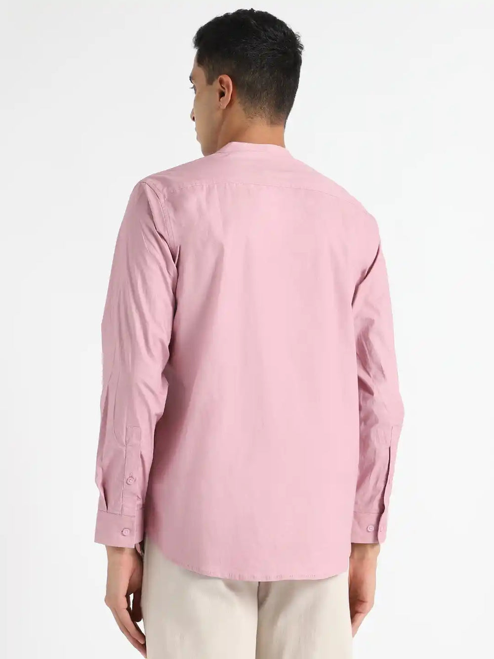 Organic Cotton & Naturally Dyed Apparel-Earthbased.in_ Mens Round Neck Purple Haze Shirt_05