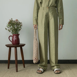 PUDDLE PANTS | Anushe Pirani | Best Sustainable Clothing | earthbased.in | 03