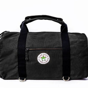 Rhino Duffel - Charcoal Black | Clan Earth  |earthbased.in | 01