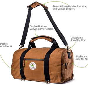 Rhino Duffel - Navy Blue | Clan Earth | earthbased.in | 02