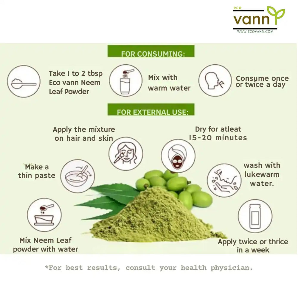 Eco _Vann_ Neem _Leaf _powder (Pack of 2)_003
