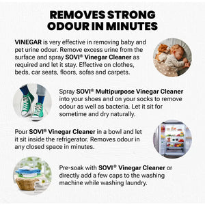 SOVI® MULTI PURPOSE VINEGAR CLEANER, CLEAN SCENT GUIDELINE - 4