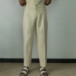 Sustainable Clothing | BARREL-LEG PANTS | Anushe Pirani | earthbased.in | 01