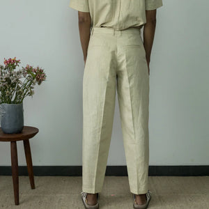 Sustainable Clothing | BARREL-LEG PANTS | Anushe Pirani | earthbased.in | 02