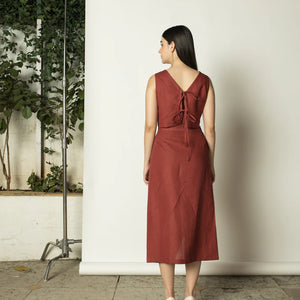 Sustainable Clothing | Two-Way Crop Top | Anushe Pirani | earthbased.in | 03