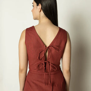 Sustainable Clothing | Two-Way Crop Top | Anushe Pirani | earthbased.in | 05
