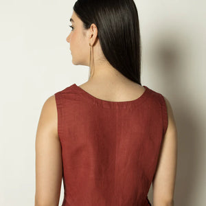 Sustainable Clothing | Two-Way Crop Top | Anushe Pirani | earthbased.in | 06