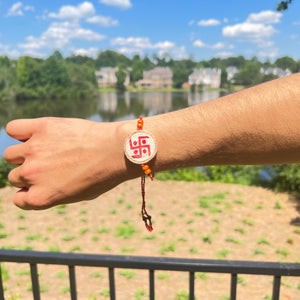 Swastika_ Rakhi_ earthbased _ 993